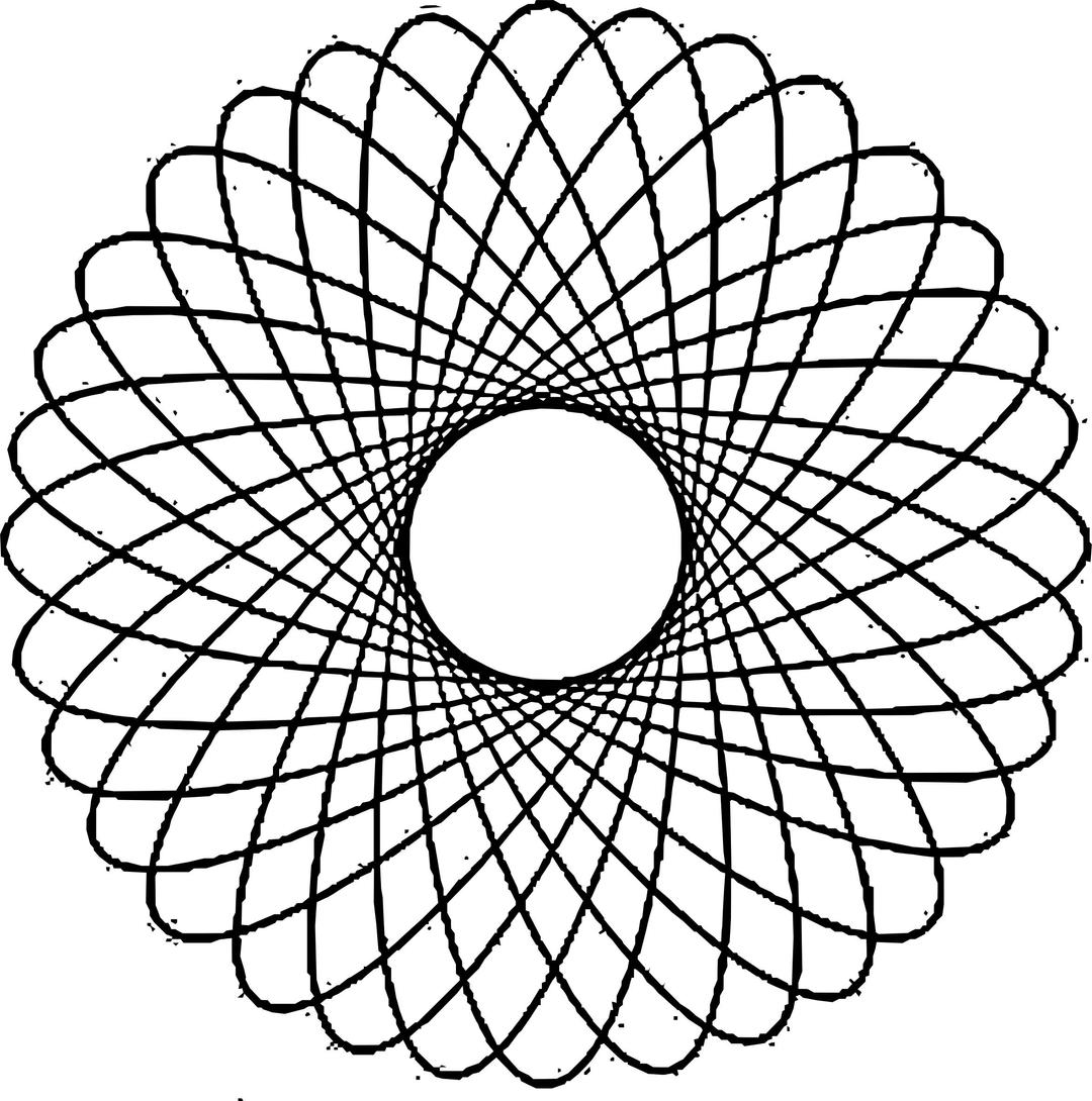 Daily sketch 13: Spirograph png transparent