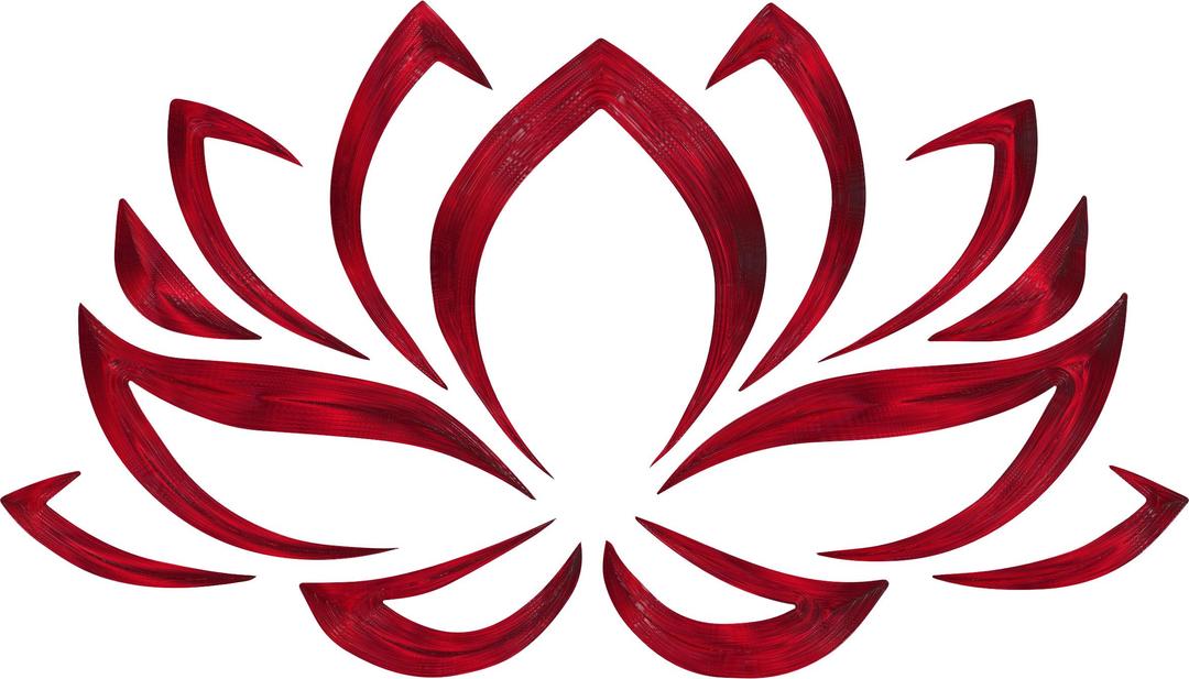 Ensanguined Lotus Flower No Background png transparent