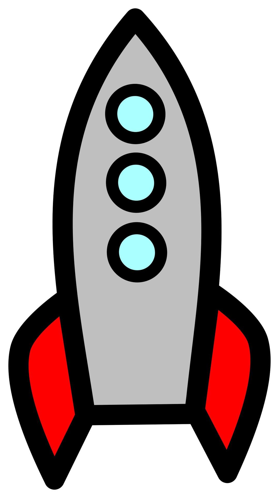 Rocket Ship as Clip Art png transparent