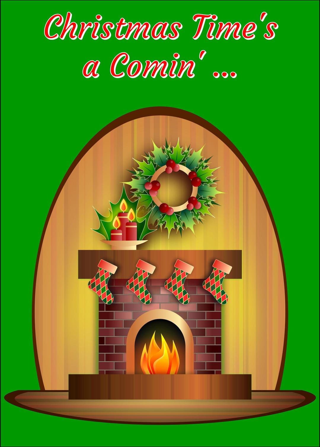Animated Christmas Card png transparent