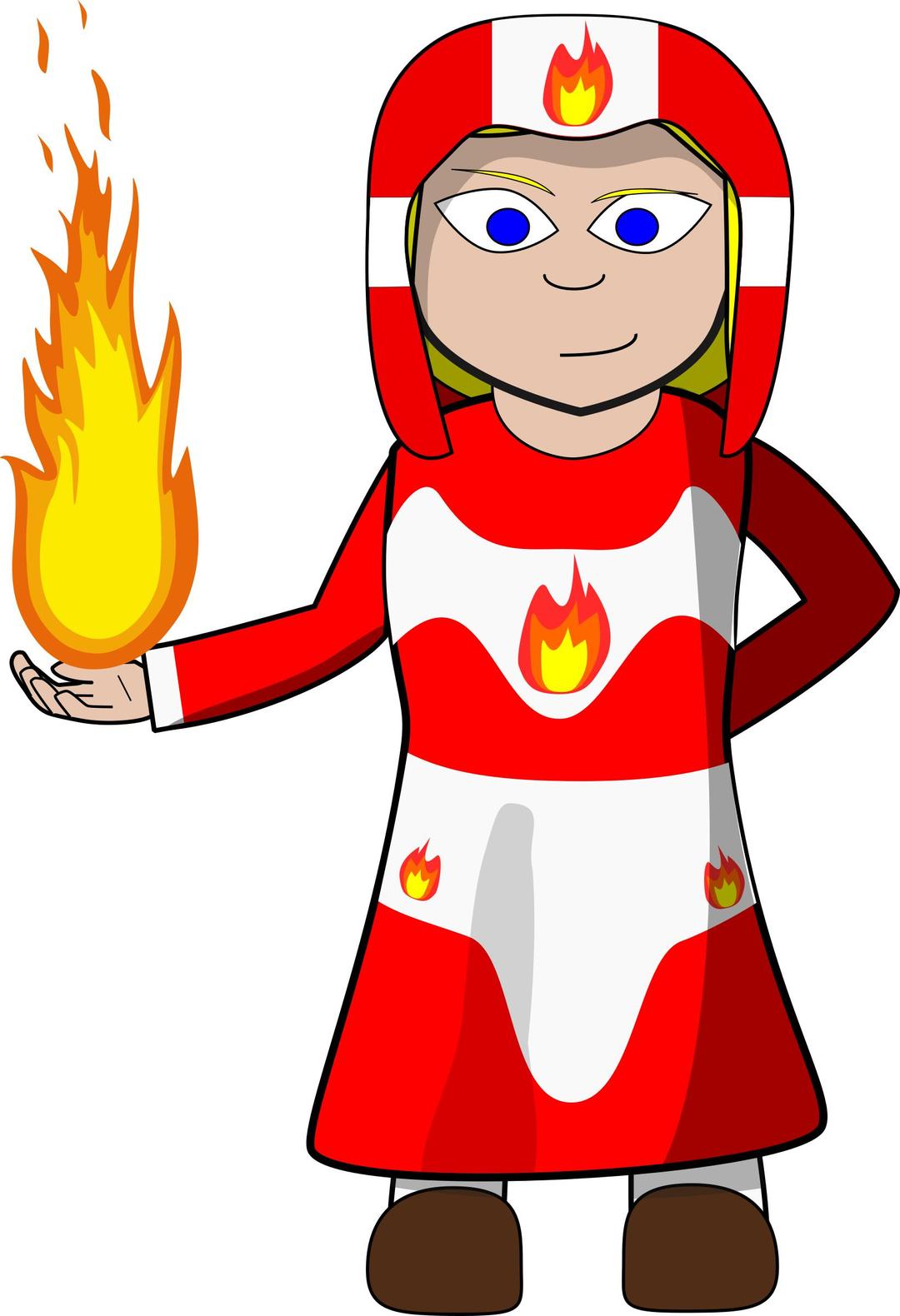 Fire Mage 2 png transparent