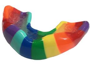 Rainbow Mouthguard png transparent