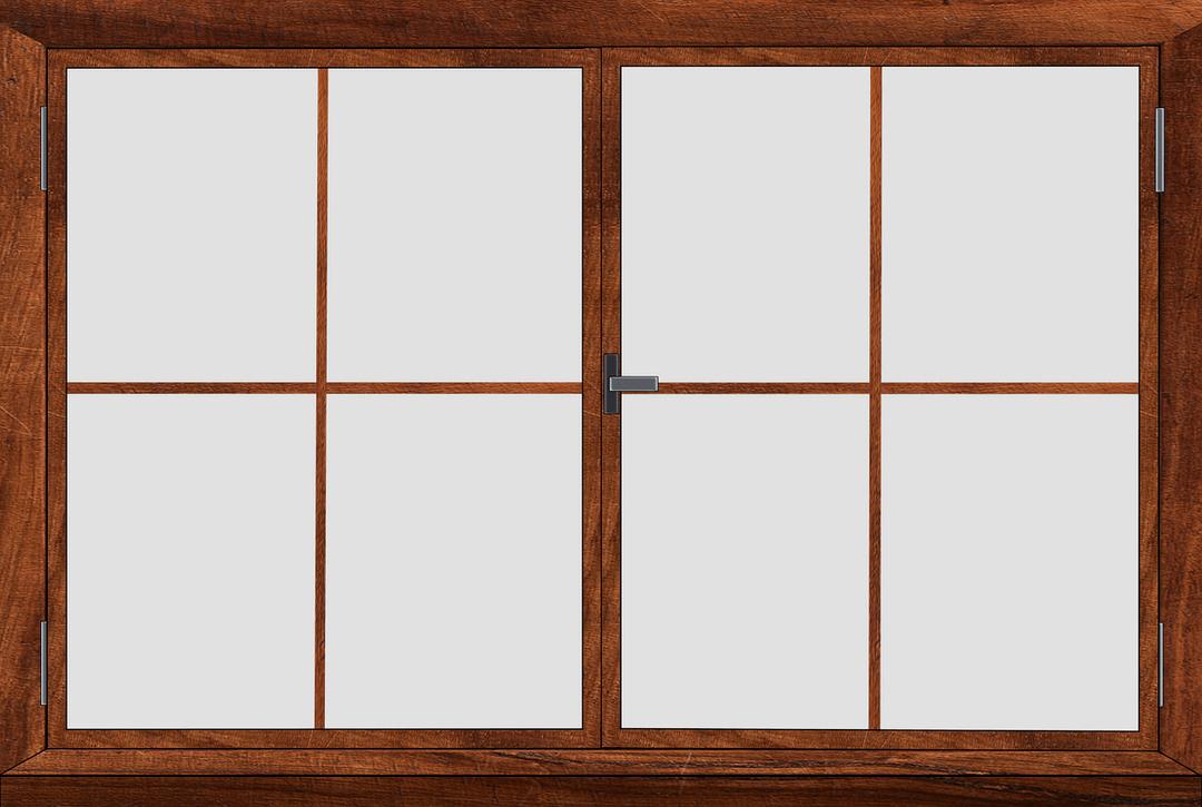 Window Twin Double Hung png transparent