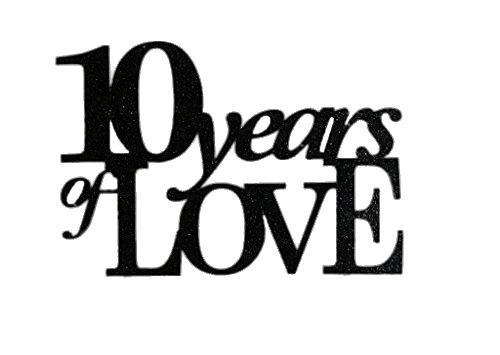 10 Years Of Love png transparent