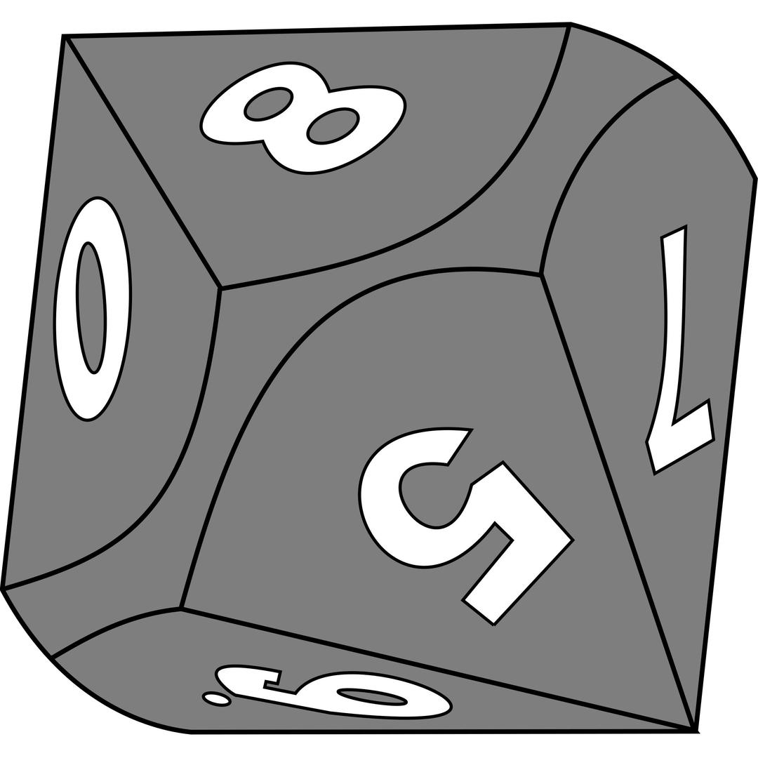 10-sided die png transparent
