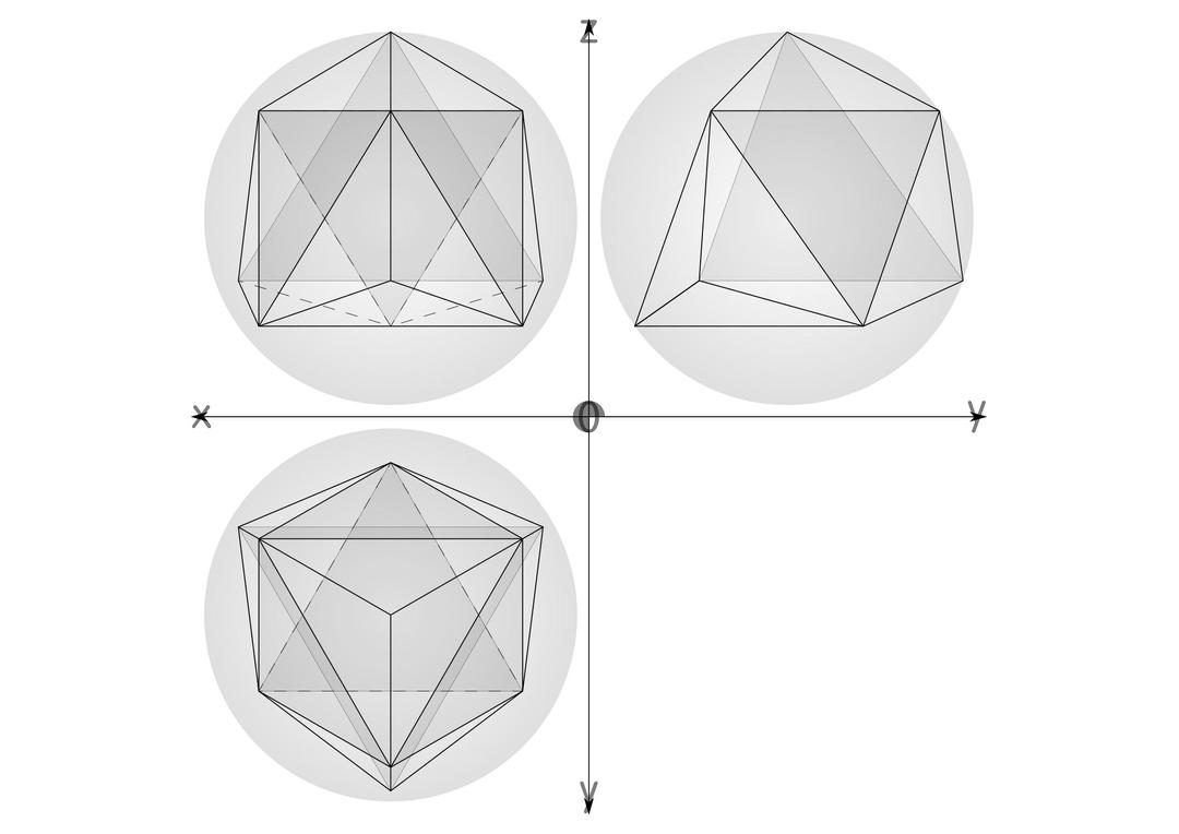 15 construction geodesic spheres recursive from tetrahedron png transparent