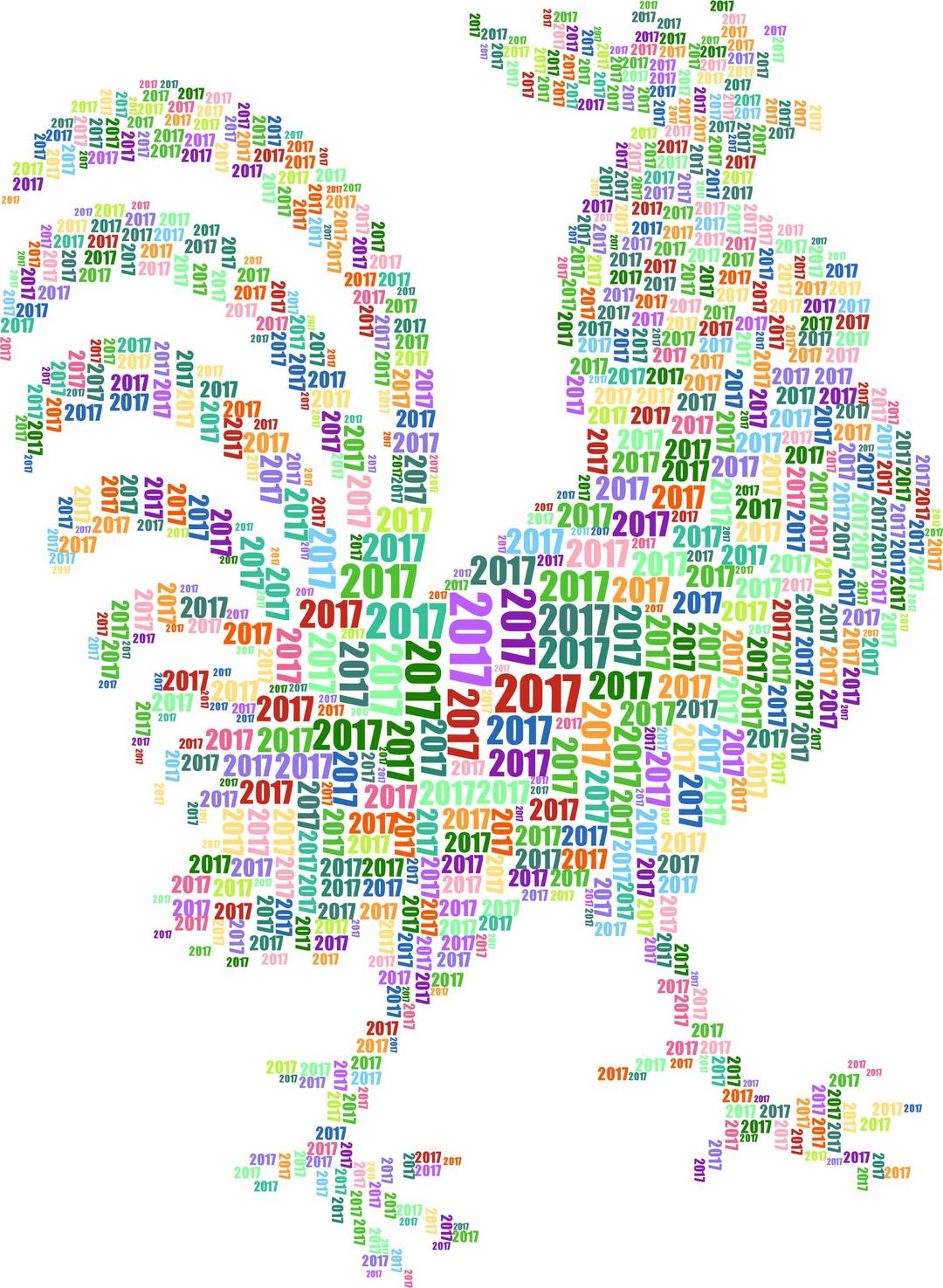 2017 Rooster png transparent