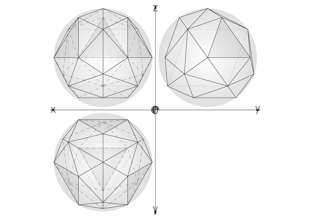 27 construction geodesic spheres recursive from tetrahedron png transparent