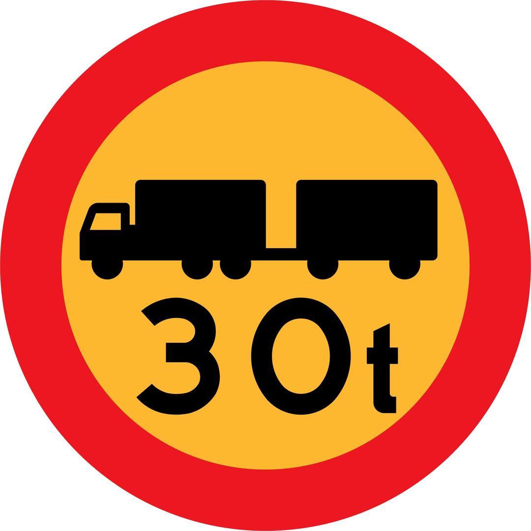 30t truck sign png transparent