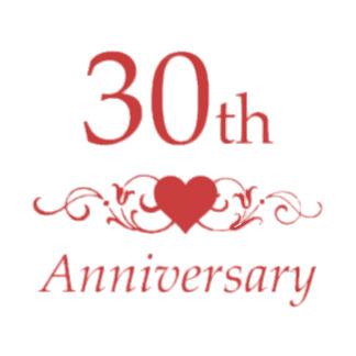 30th Wedding Anniversary png transparent
