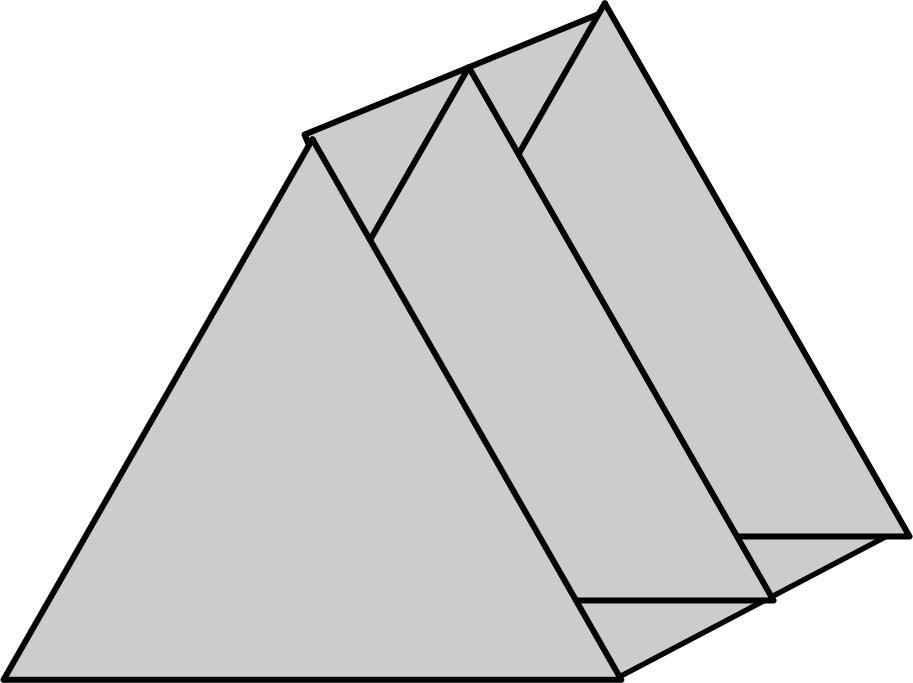 3D Tri-triangle png transparent