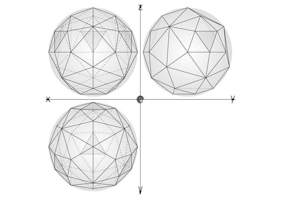 41 construction geodesic spheres recursive from tetrahedron png transparent