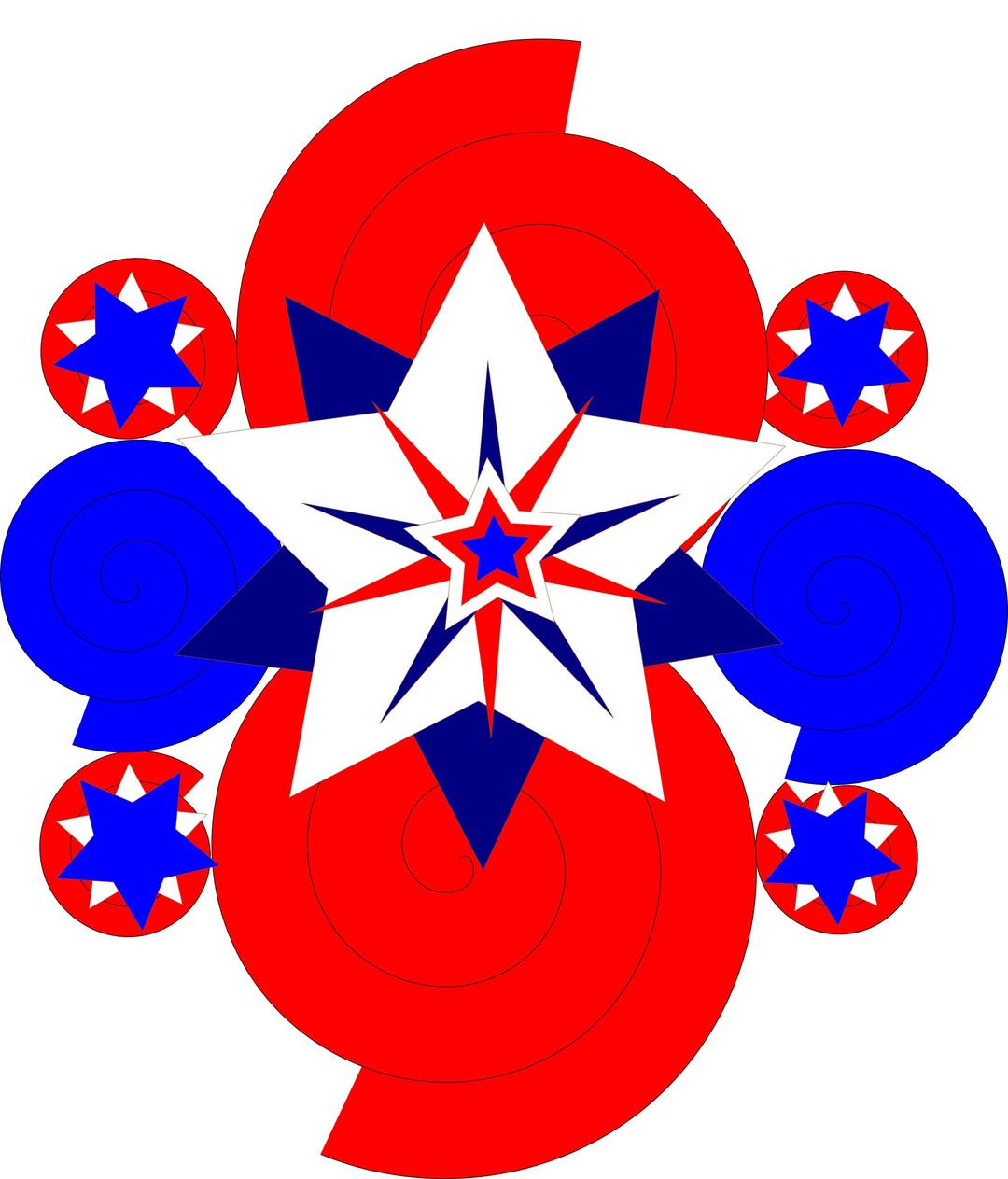 4th of July png transparent