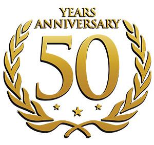 50 Years Anniversary png transparent