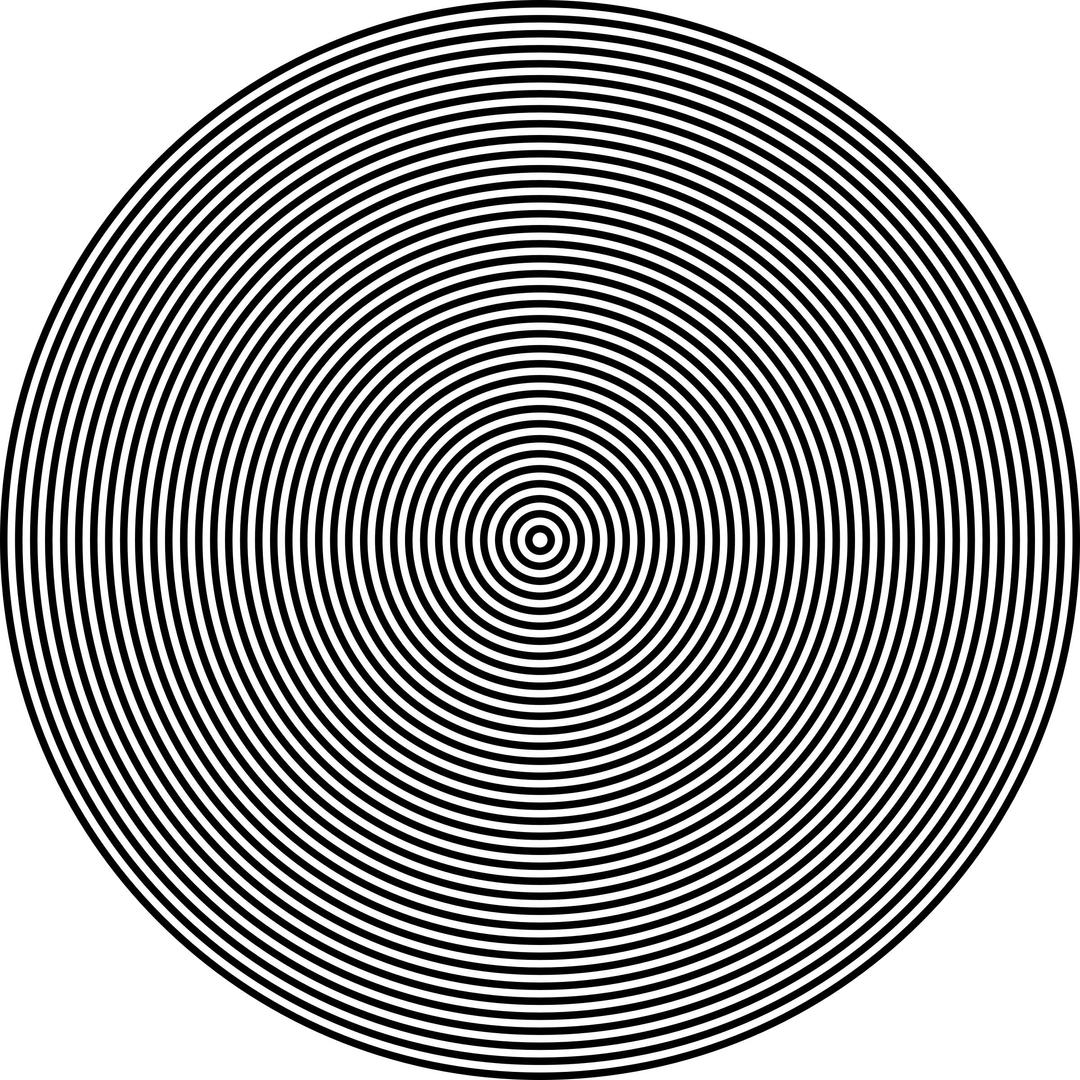 72 circle target black white png transparent