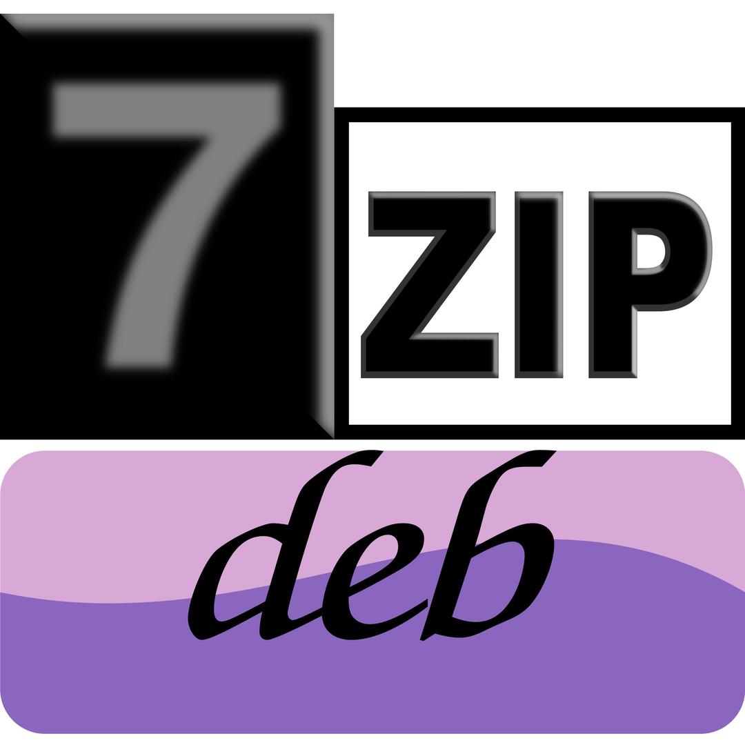 7zipClassic-deb png transparent