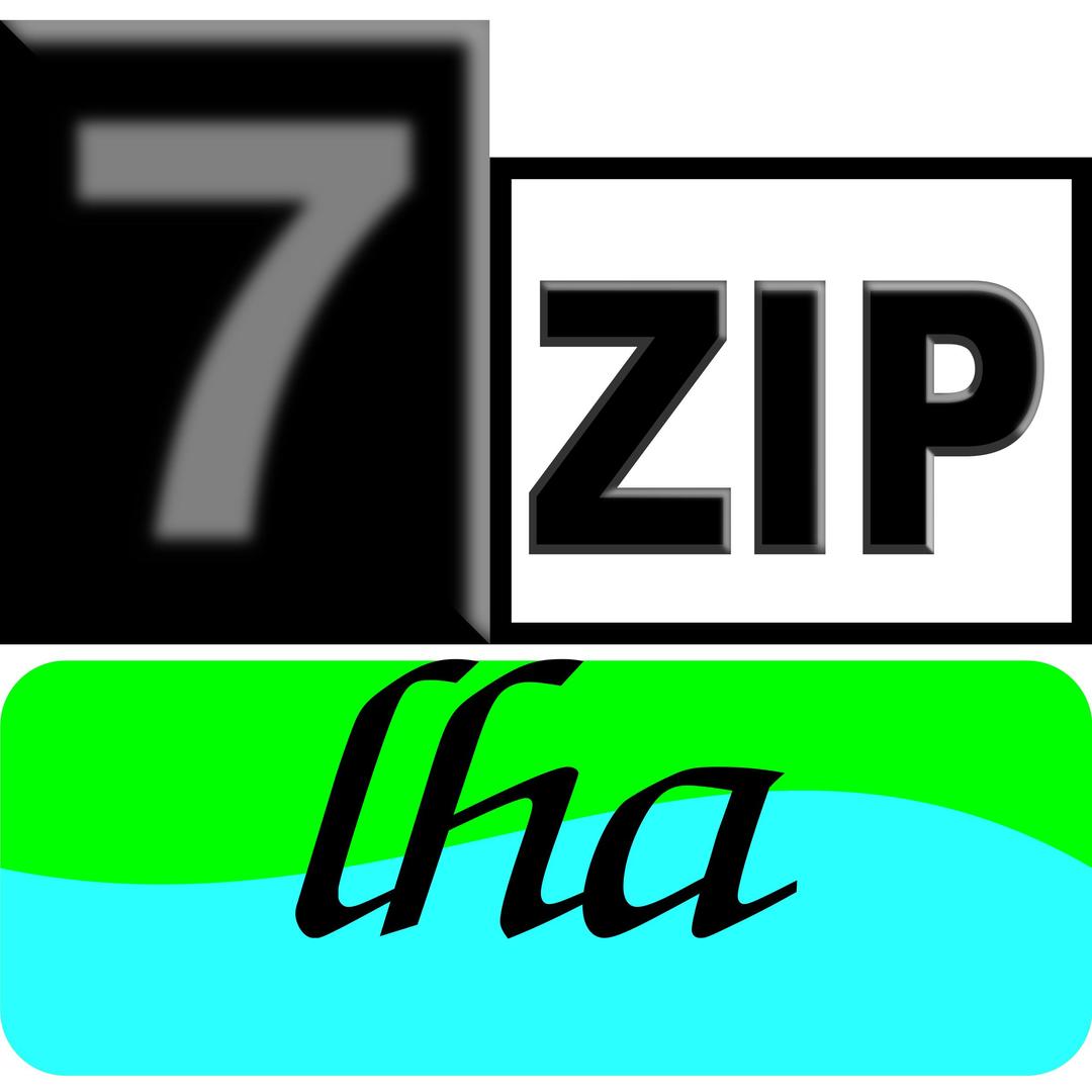 7zipClassic-lha png transparent