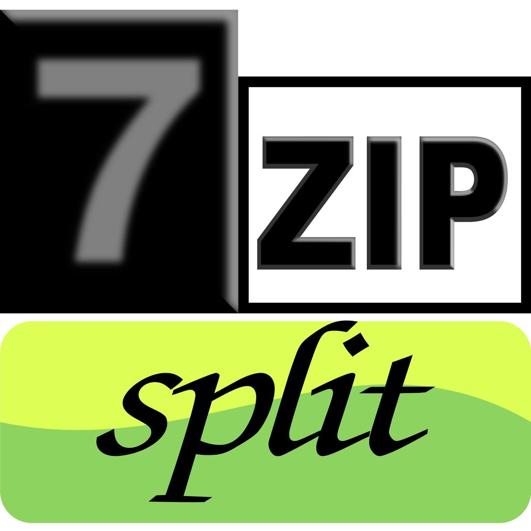 7zipClassic-split png transparent