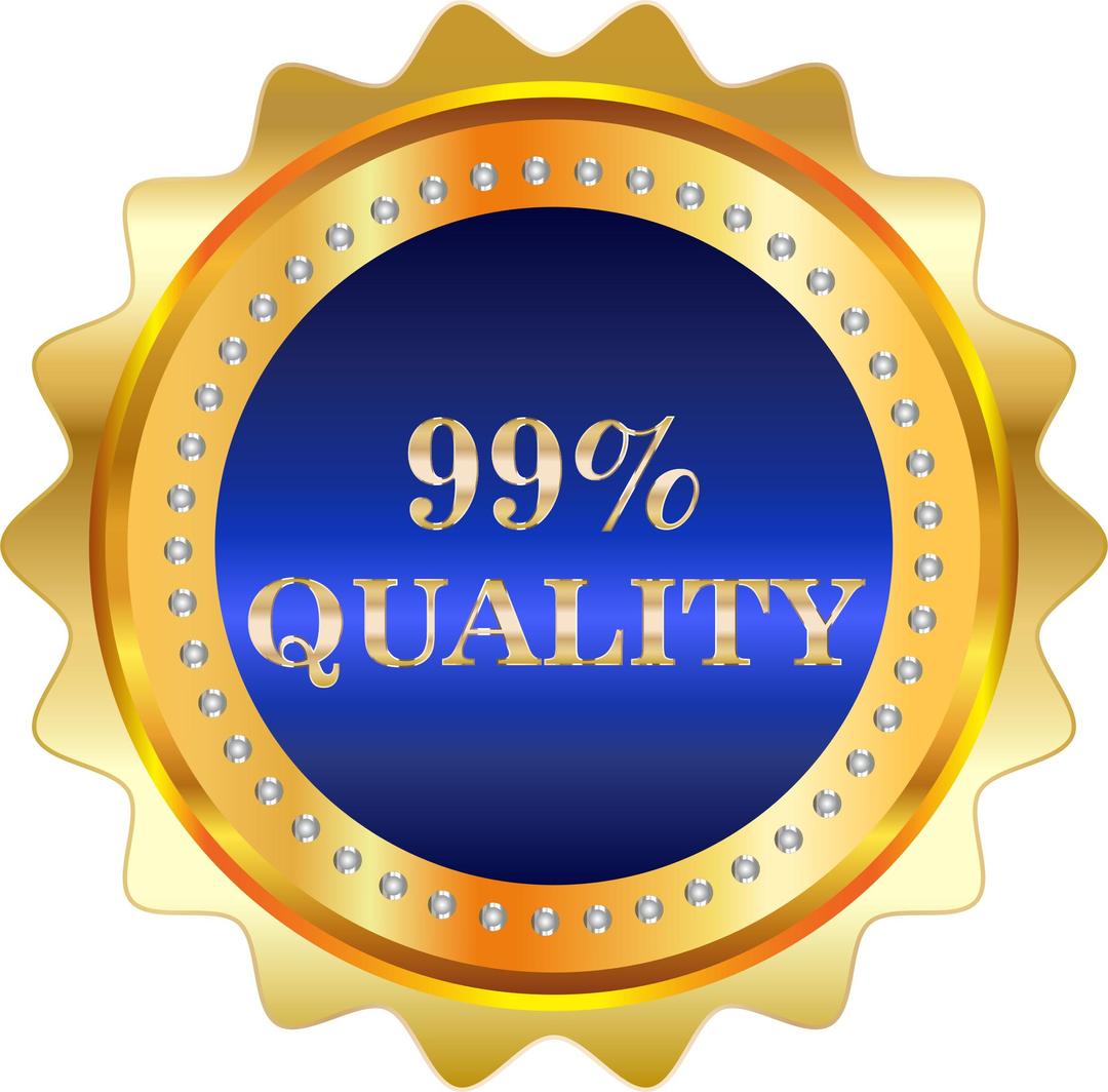 99 Percent Quality png transparent