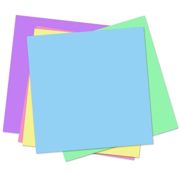 A Few Sticky Notes png transparent