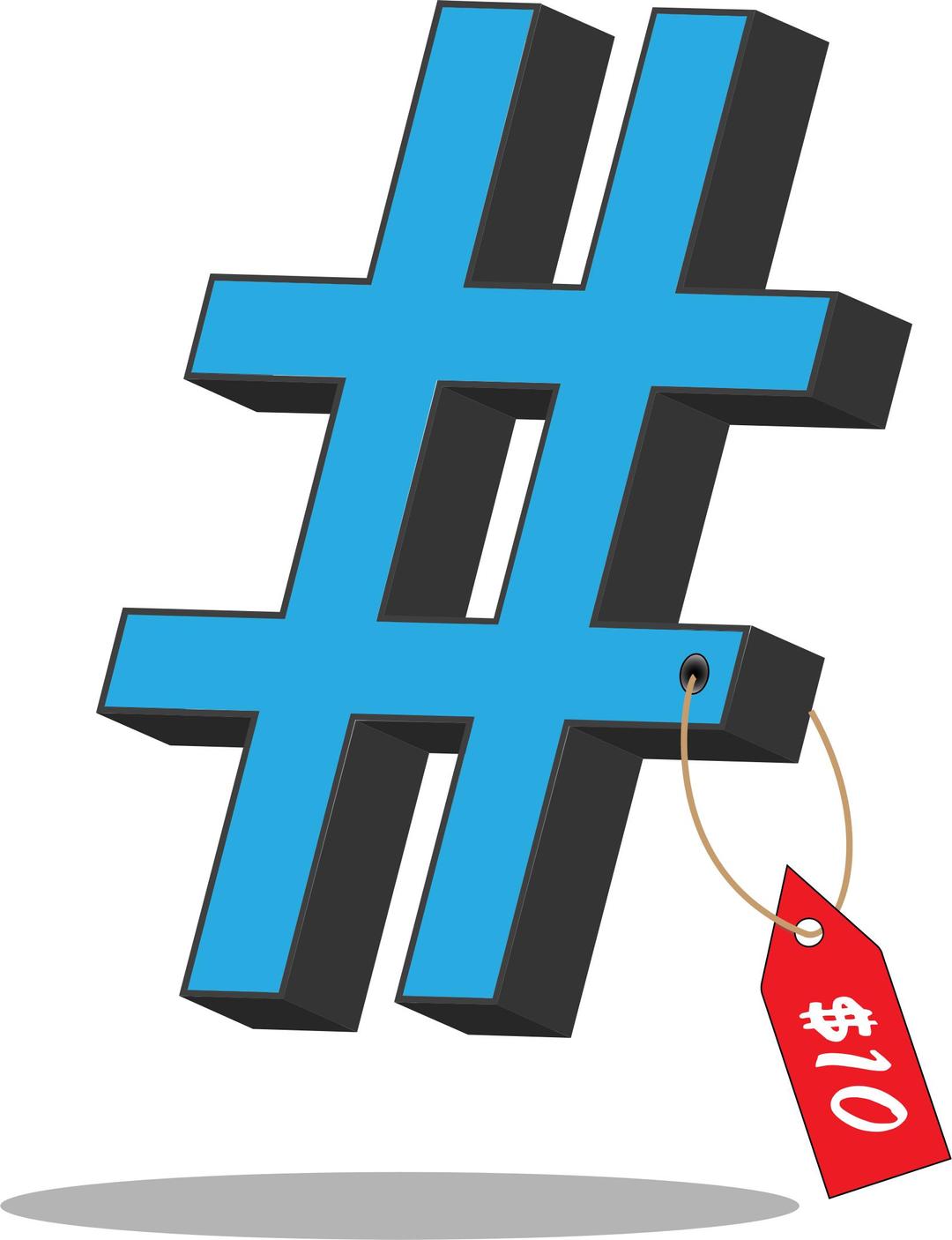 A Hashtag png transparent