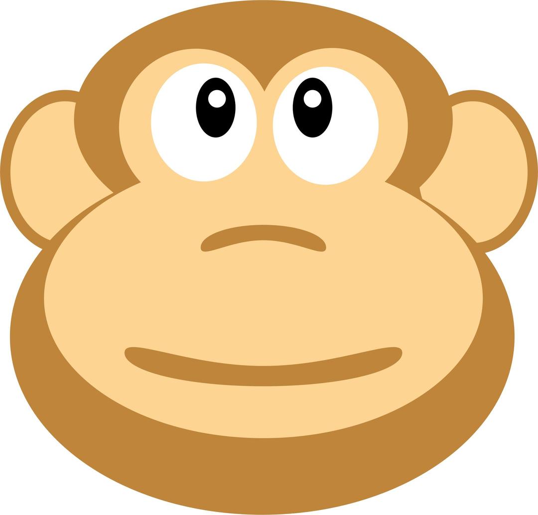 A Monkeys Head png transparent