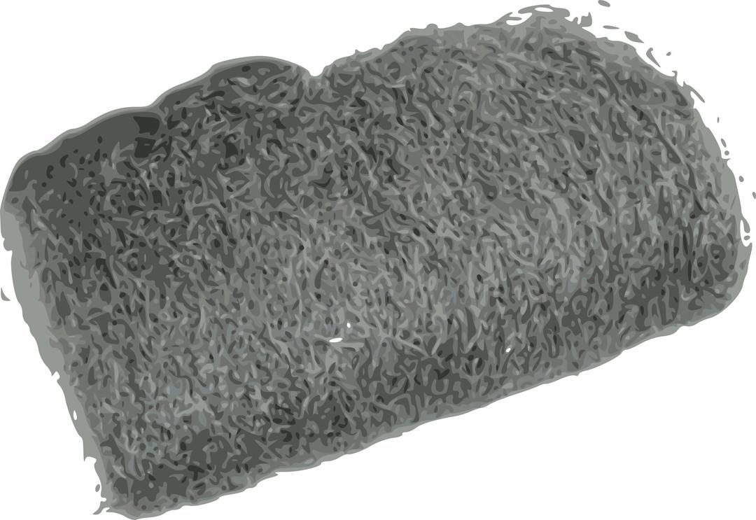 A pad of steel wool png transparent