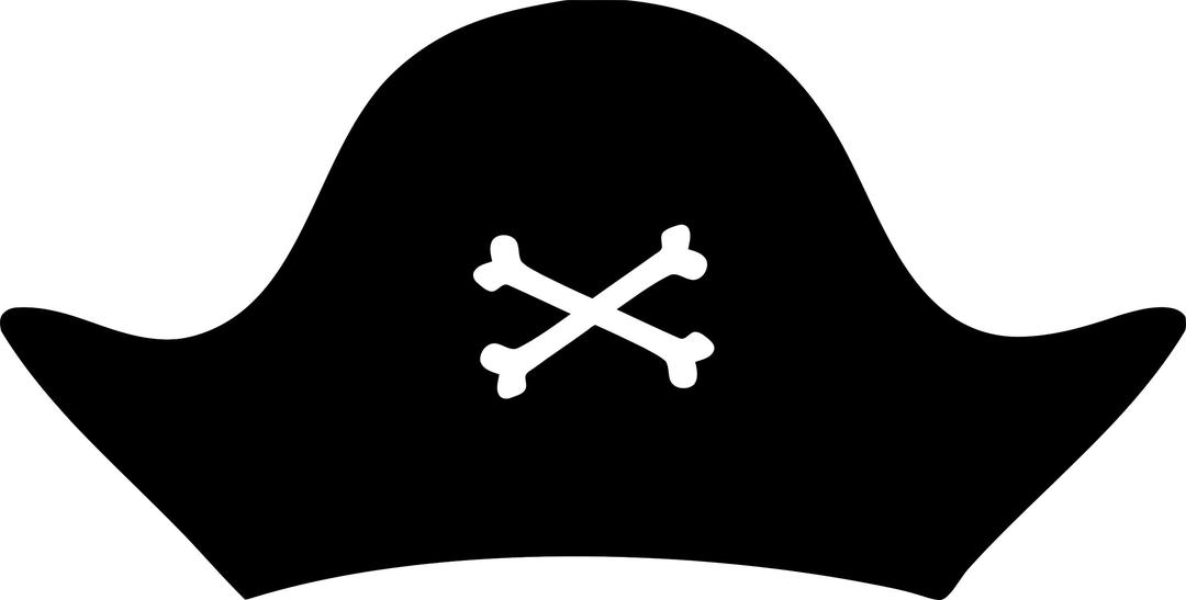 A pirate's hat png transparent