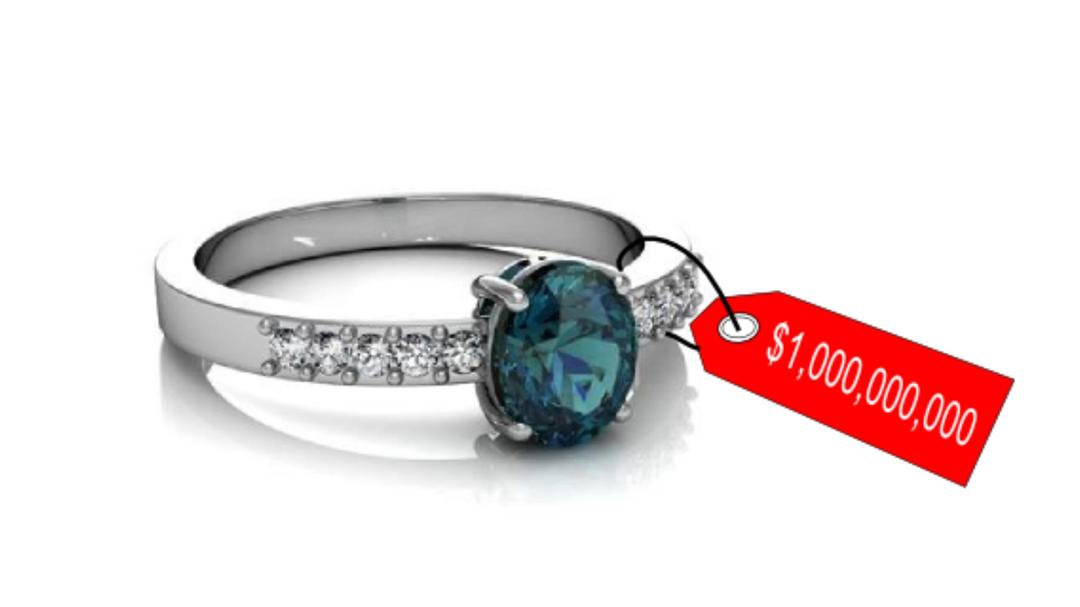 A ring with a price tag png transparent