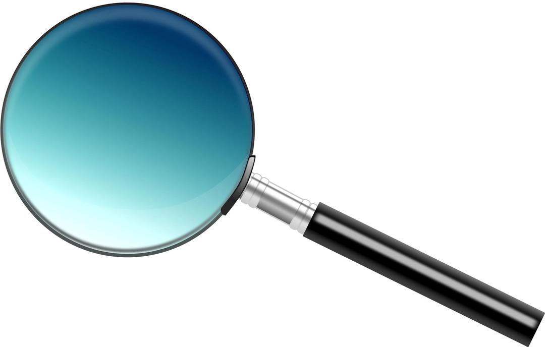 A simple magnifying glass png transparent