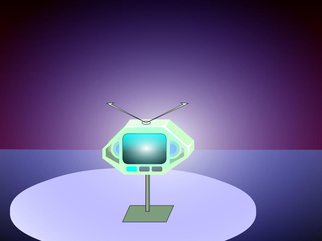 A012: A danger TV is put into the box again. (Animation) png transparent