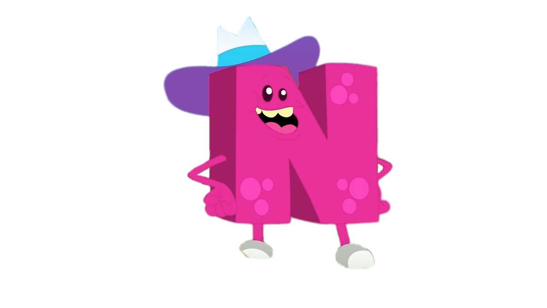 ABC Monster N png transparent
