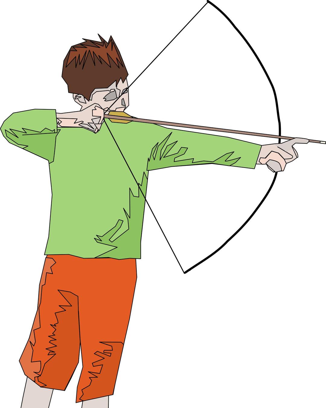 Abstract Archer png transparent