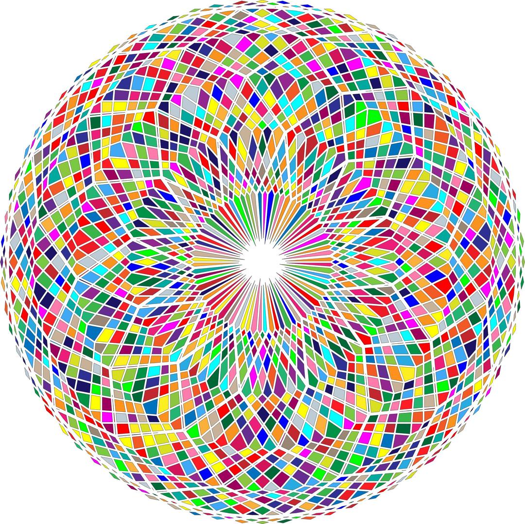 Abstract Circle Colorful Remix png transparent
