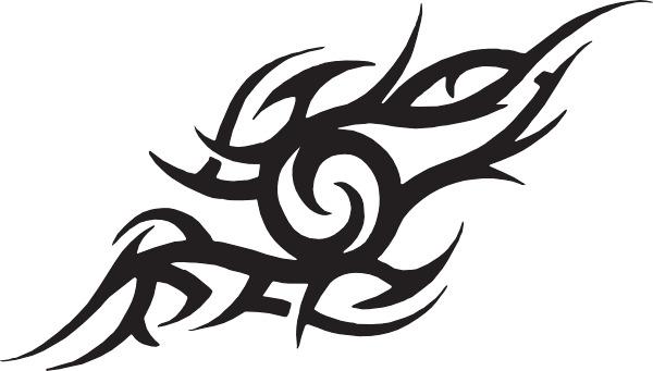 Abstract Flame Tattoo png transparent