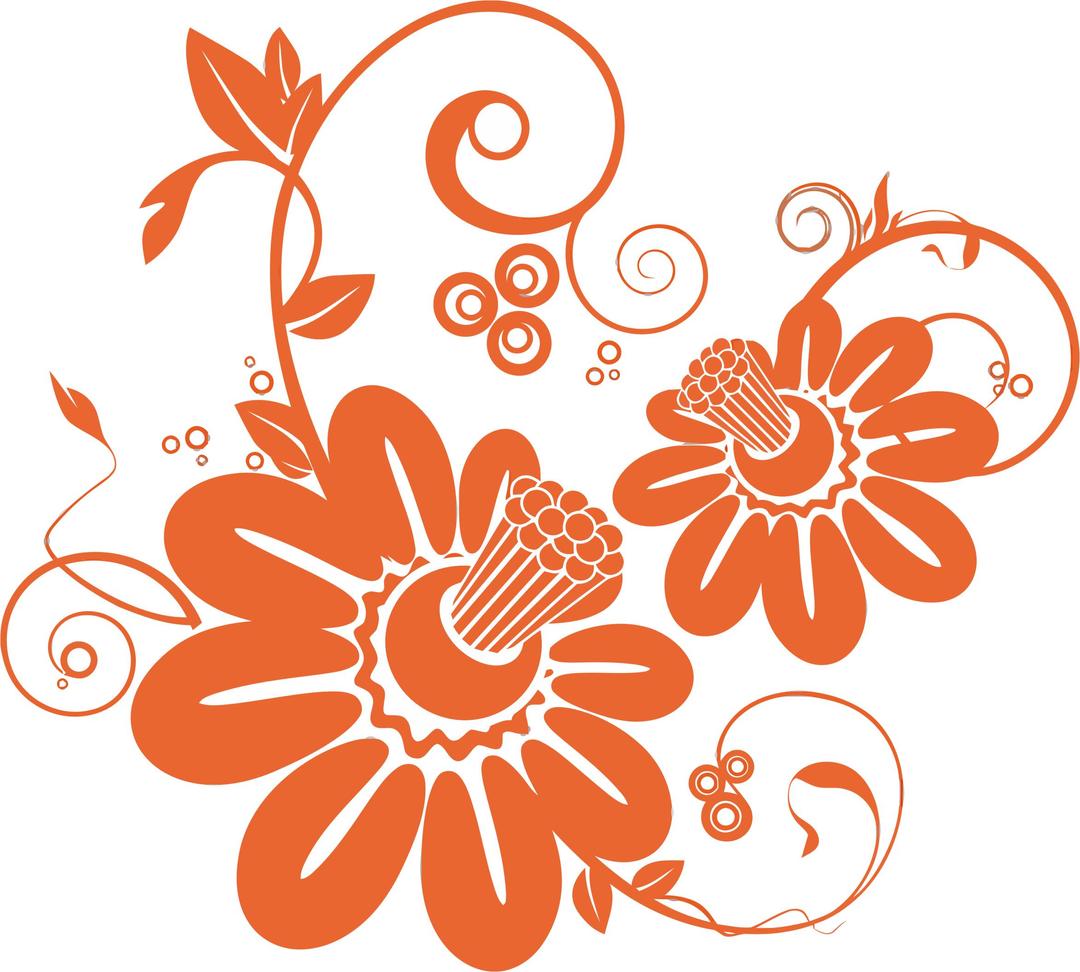 Abstract Floral Pattern png transparent