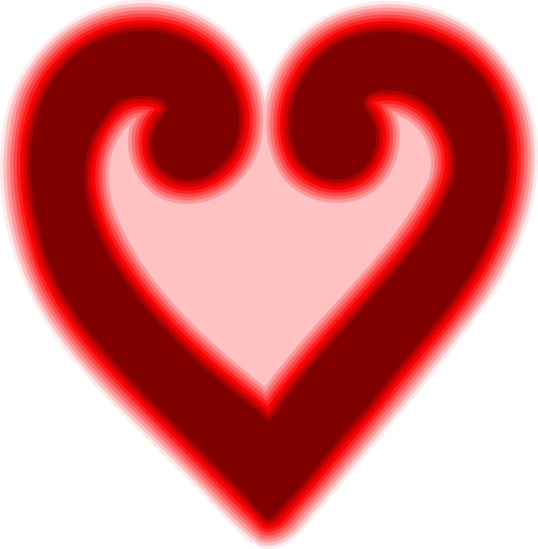 Abstract Heart png transparent