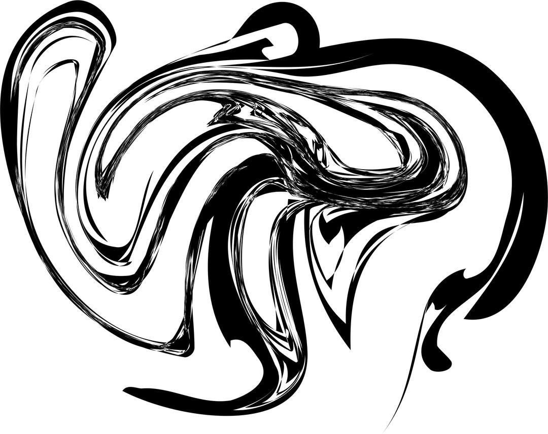 Abstract Ink Blend png transparent