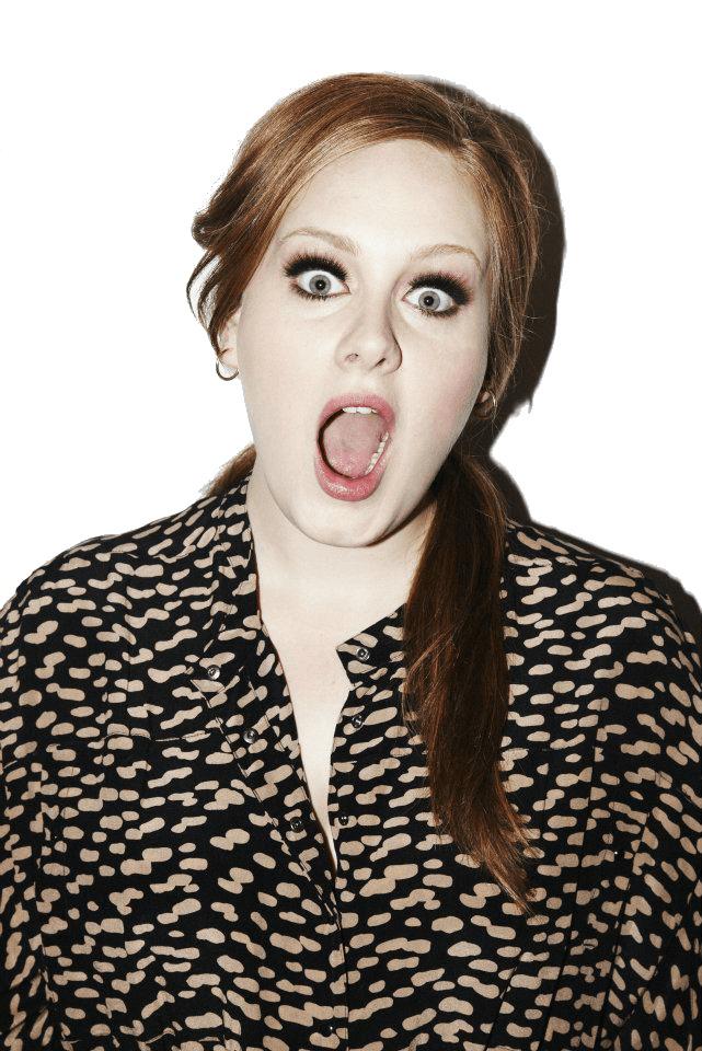 Adele Wow png transparent