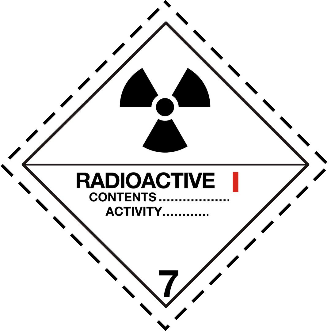ADR pictogram 7a-Radioactive png transparent