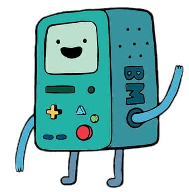 Adventure Time BMO Beemo Waving png transparent