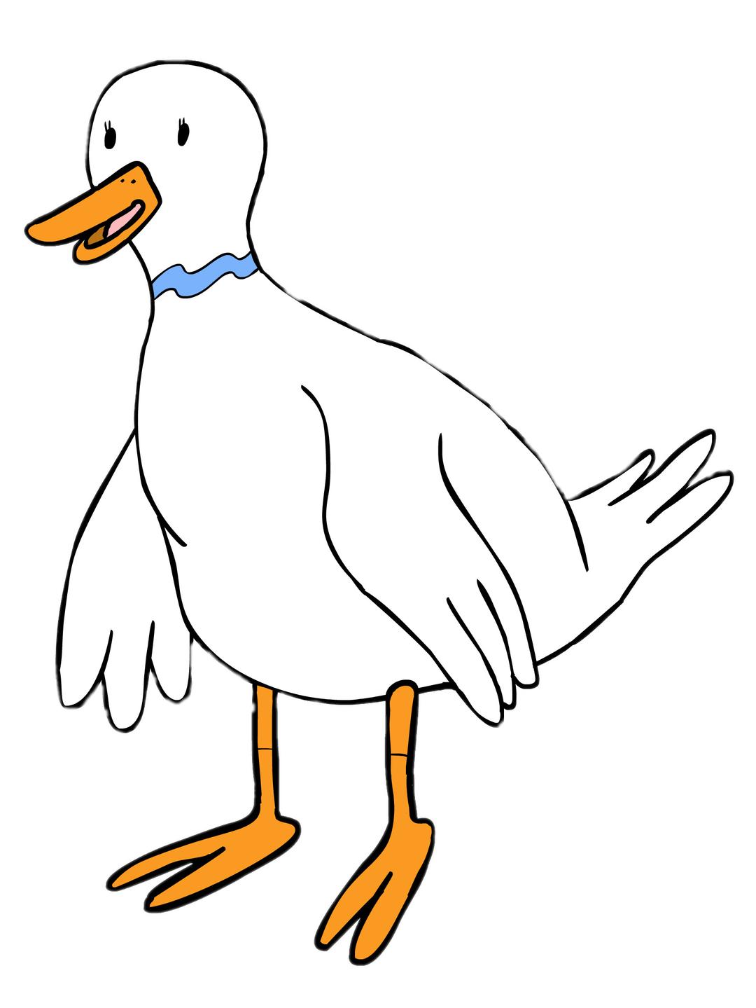 Adventure Time Boobafina the Duck png transparent