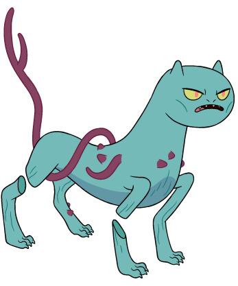 Adventure Time Demon Cat png transparent