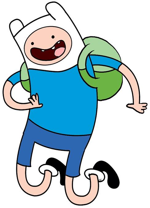 Adventure Time Finn Jumping png transparent