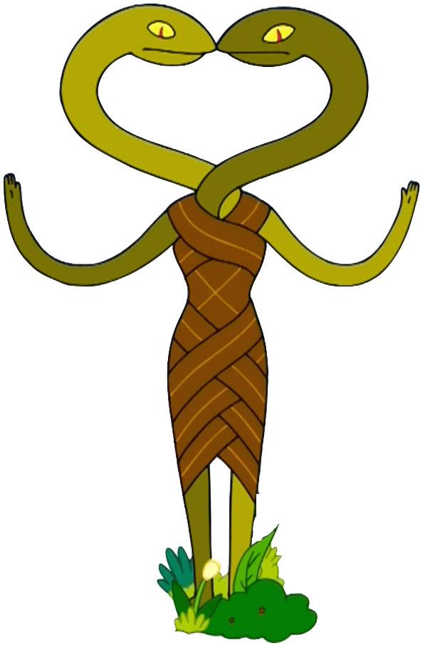 Adventure Time Life Snake Heads png transparent