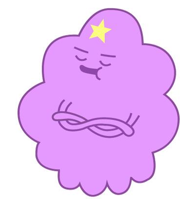 Adventure Time Lumpy Space Princess Arms Crossed png transparent