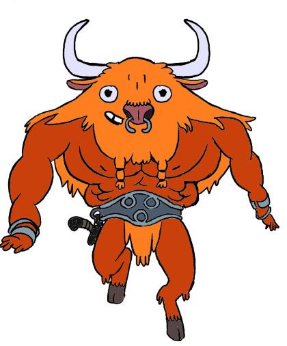 Adventure Time Mannish Man the Bull png transparent
