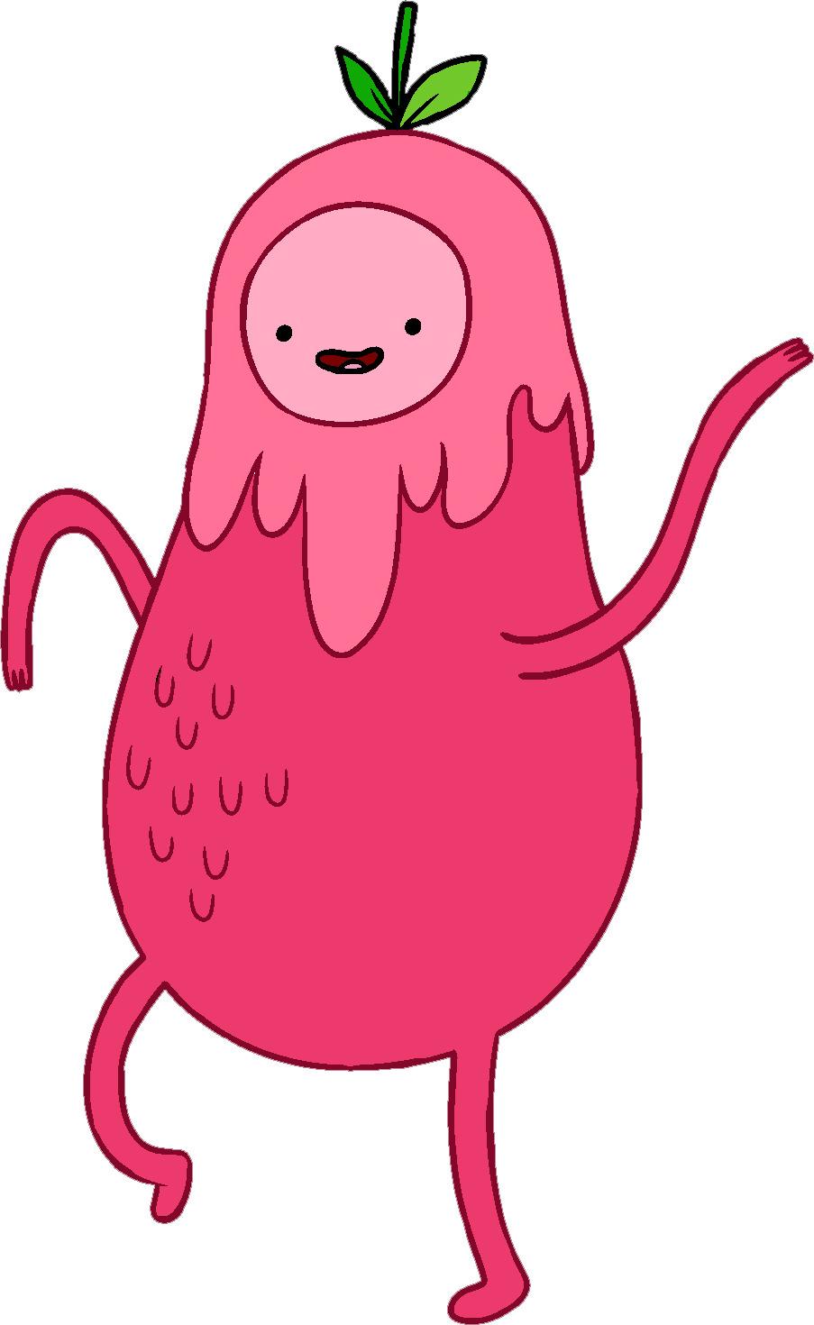 Adventure Time Pink Fruit png transparent