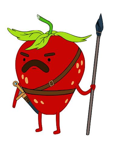 Adventure Time Strawberry Guard png transparent