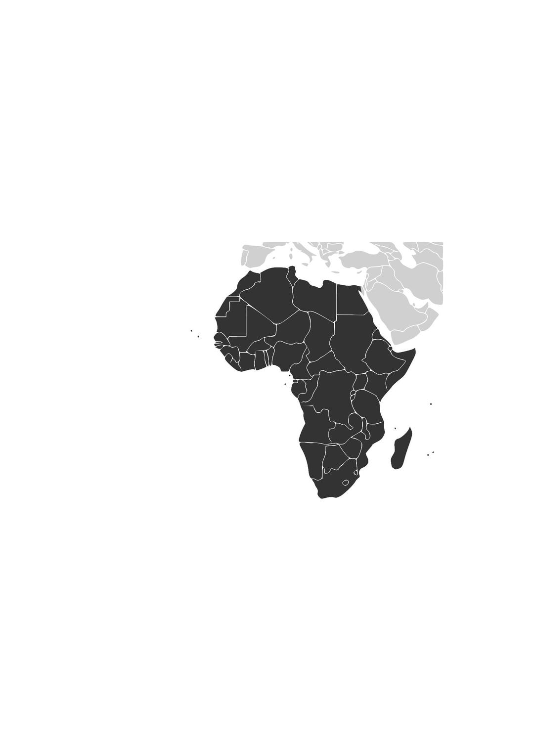 Africa continent png transparent